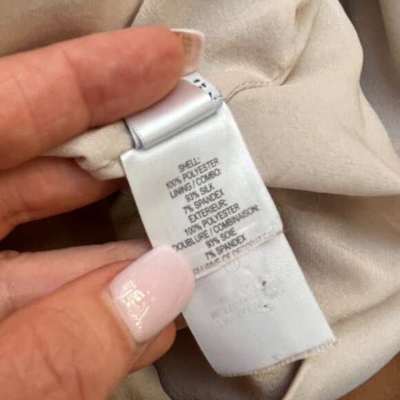 Diane von Furstenberg $450 wrap Sibylla Colorblock brown and beige dress 2 - Picture 10 of 15